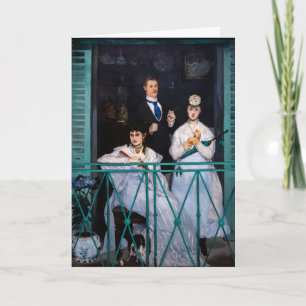 Edouard Manet - The Balcony / Le Balcon Kaart