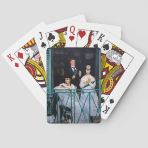 Edouard Manet - The Balcony / Le Balcon Pokerkaarten