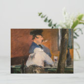 Edouard Manet - The Bar, Le Bouchon Kaart (Staand voorkant)