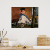 Edouard Manet - The Bar, Le Bouchon Poster (Keuken)