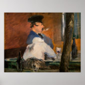 Edouard Manet - The Bar, Le Bouchon Poster (Voorkant)