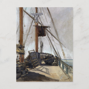 Édouard Manet The Ship's Deck Briefkaart