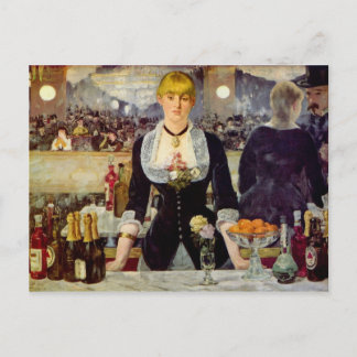 Edouard Manet - Un bar à la carte Folies-Bergere