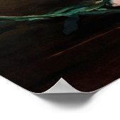 Edouard Manet - Vaas met Pioenrozen op een Klein V Poster (Hoek)