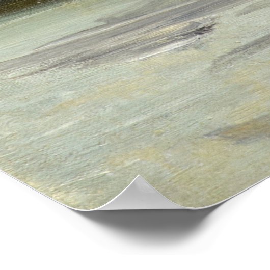 Edouard Manet Vase of White Lilacs and Rozen Poster (Hoek)