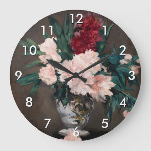 Edouard Manet - Vase van pinda's op kleine voetjes Grote Klok