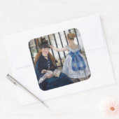 Edouard Manet Vierkante Sticker (Envelop)