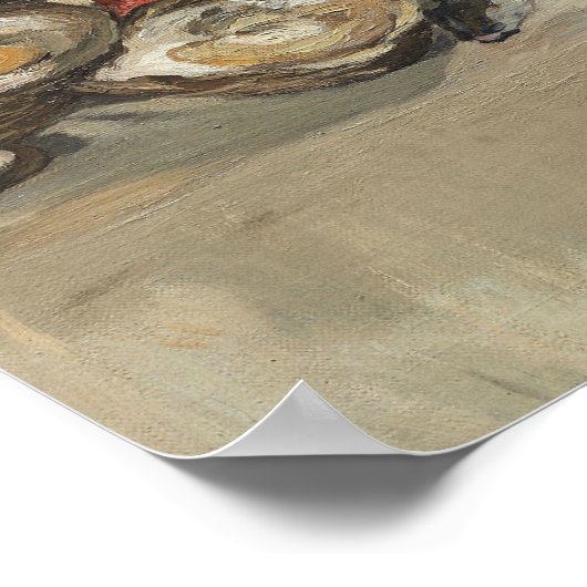 Edouard Manet - Vis - stilstaand leven Poster (Hoek)