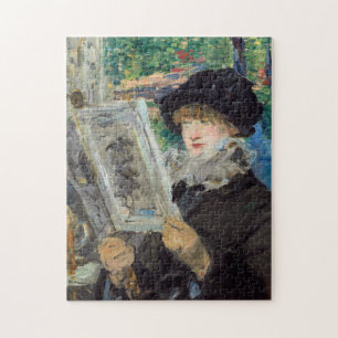 Edouard Manet - Vrouw lezend Legpuzzel