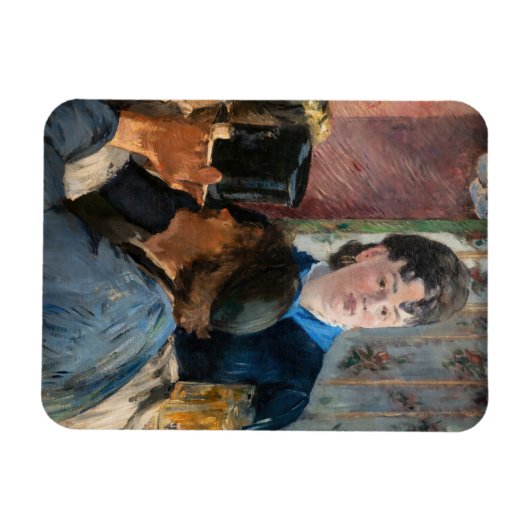 Edouard Manet - Waitress Serving Beer Magneet (Horizontaal)