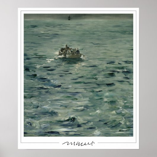 Édouard Manet Zedign Art Poster #12 (Voorkant)