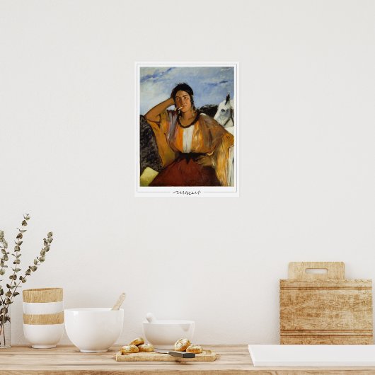 Édouard Manet Zedign Art Poster #199 (Keuken)