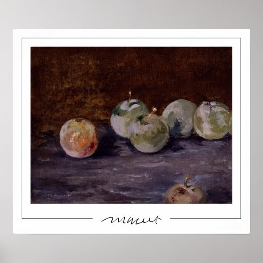 Édouard Manet Zedign Poster d'art #10 (Devant)