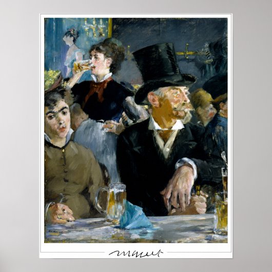 Édouard Manet Zedign Poster d'art #14 (Devant)