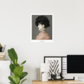 Édouard Manet Zedign Poster d'art #162 (Bureau à domicile)