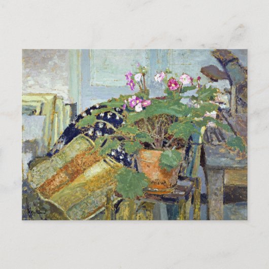 Edouard Vuillard Le Pot de fleurs (Pot of Flowers) Briefkaart (Voorkant)