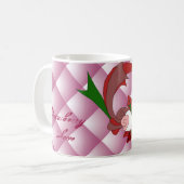 Édredon de rose de tasse d'amour de fraise (Devant gauche)