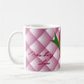 Édredon de rose de tasse d'amour de fraise (Gauche)