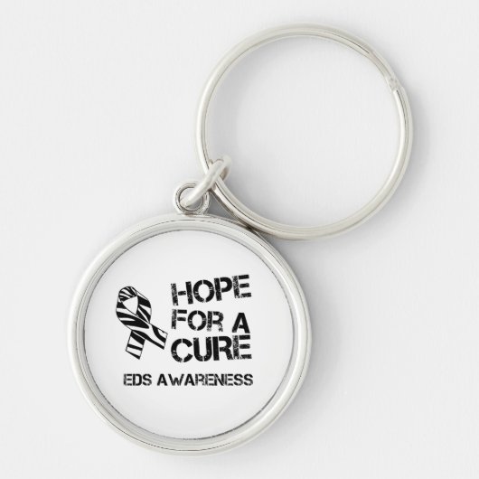 EDS Awareness Hope for a Cure Sleutelhanger (Voorkant)