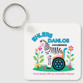 EDS Awareness Zebra Sleutelhanger (Voorkant)