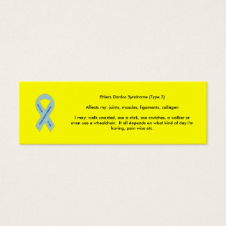 EDS-bewustzijn Mini Visitekaartjes