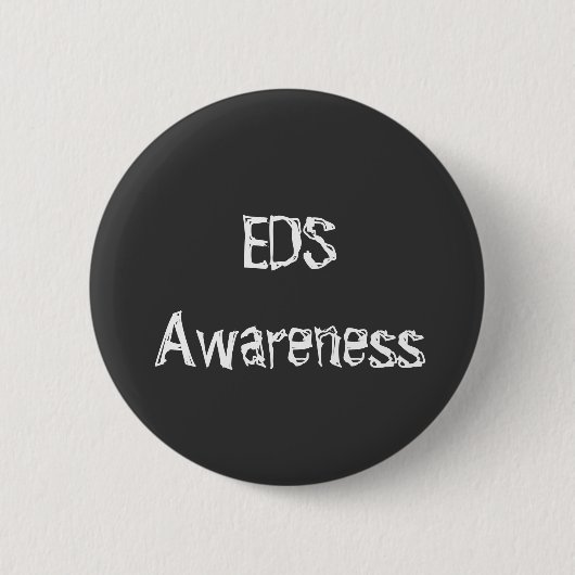 EDS-bewustzijn Ronde Button 5,7 Cm (Voorkant)