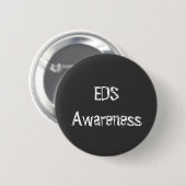 EDS-bewustzijn Ronde Button 5,7 Cm (Voorkant /achterkant)