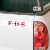 EDS-Bumperstickers Bumpersticker (Op Truck)