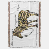 EDS Hope Awareness Support Thlanket Blanket Deken (Voorkant Verticaal)