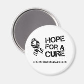 EDS Hope for a Cure Zebra Ruban Magnet (Recto/Verso)