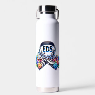 EDS-strijder   T-shirt van het syndroom van Ehlers Waterfles