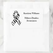 EDS Zebra Stripe Awareness Lint Stickers (Tas)