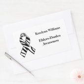 EDS Zebra Stripe Awareness Lint Stickers (Envelop)