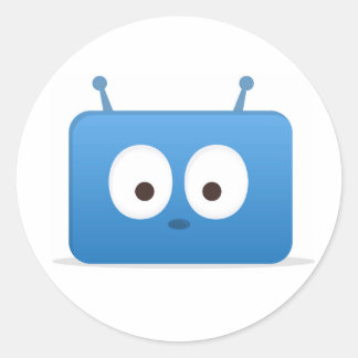 Edsby stickers, vel van 20 ronde sticker