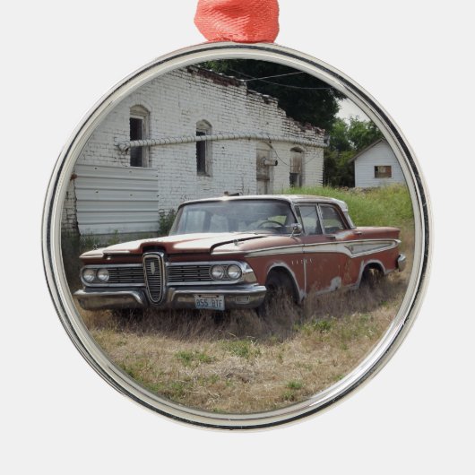 Edsel Metalen Ornament (Voorkant)