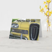 Edsel Tu n'es pas une vieille carte d'anniversaire (Fleur jaune)