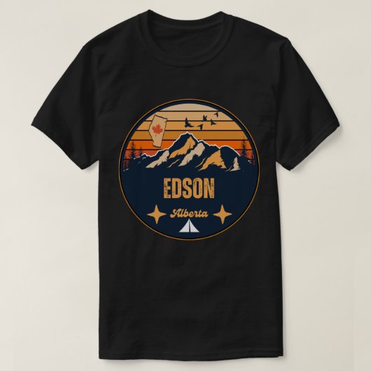 Edson, Alberta T-shirt (Design voorkant)