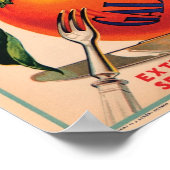 Eduardo Rosello Valencia Spanje Crate Labe Poster (Hoek)