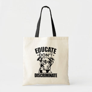 Educate ne distinguent pas le sac drôle de Pitbul