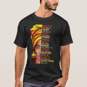 Educate Speak Build Schrijf Denk Trots Afrikaans M T-shirt (Voorkant)