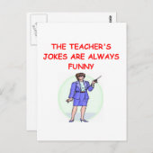 educatieve grap briefkaart (Voorkant / Achterkant)