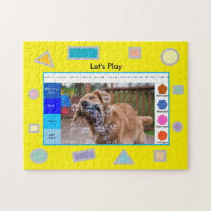 Educatieve hondenpuzzel om je Kinderen slimmer te Legpuzzel