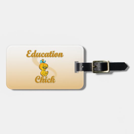 Education Chick Bagagelabel (Voorkant horizontaal)