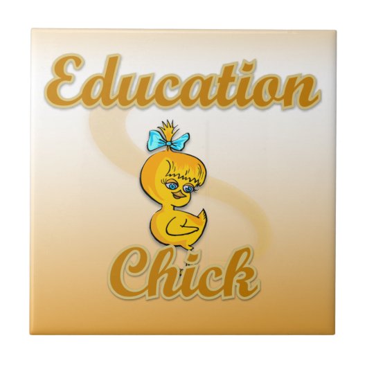 Education Chick Tegeltje (Voorkant)