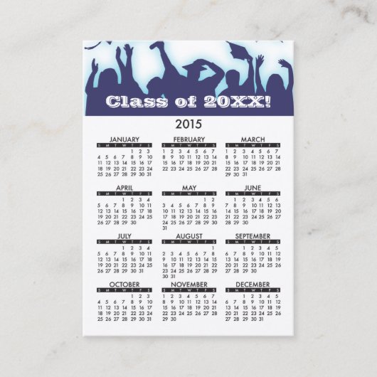 Éducation en ligne de calendrier de carte de (Devant)