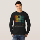 Education Journalist Appreciation Week Back to Sch T-shirt (Voorkant volledig)