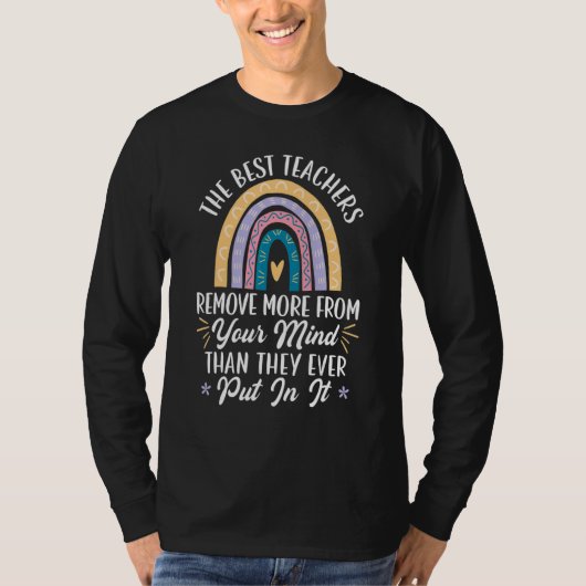 Education Student Learning Teach Teacher T-shirt (Voorkant)