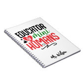 Educator of Mini Humans Notebook – Funny Teacher Notitieboek (Rechterzijde)