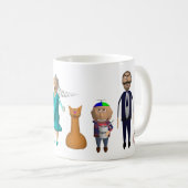 EdukayFUN Mug (With Johnny, Papa, Ulsa & more) (Devant droit)