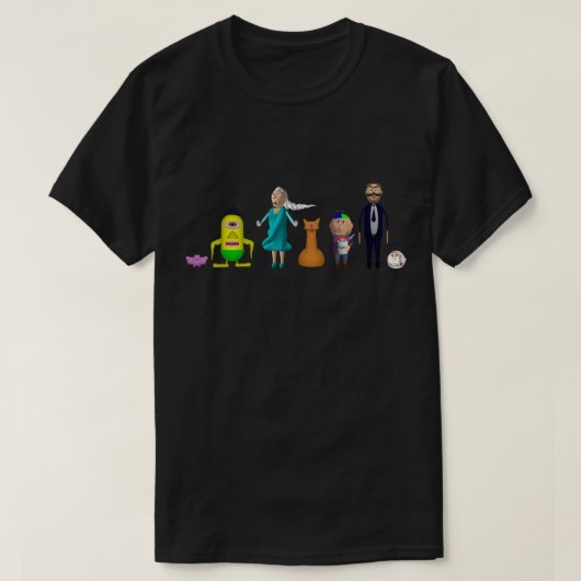 EdukayFUN T-shirt (With Johnny, Papa, Ulsa & more) (Design devant)